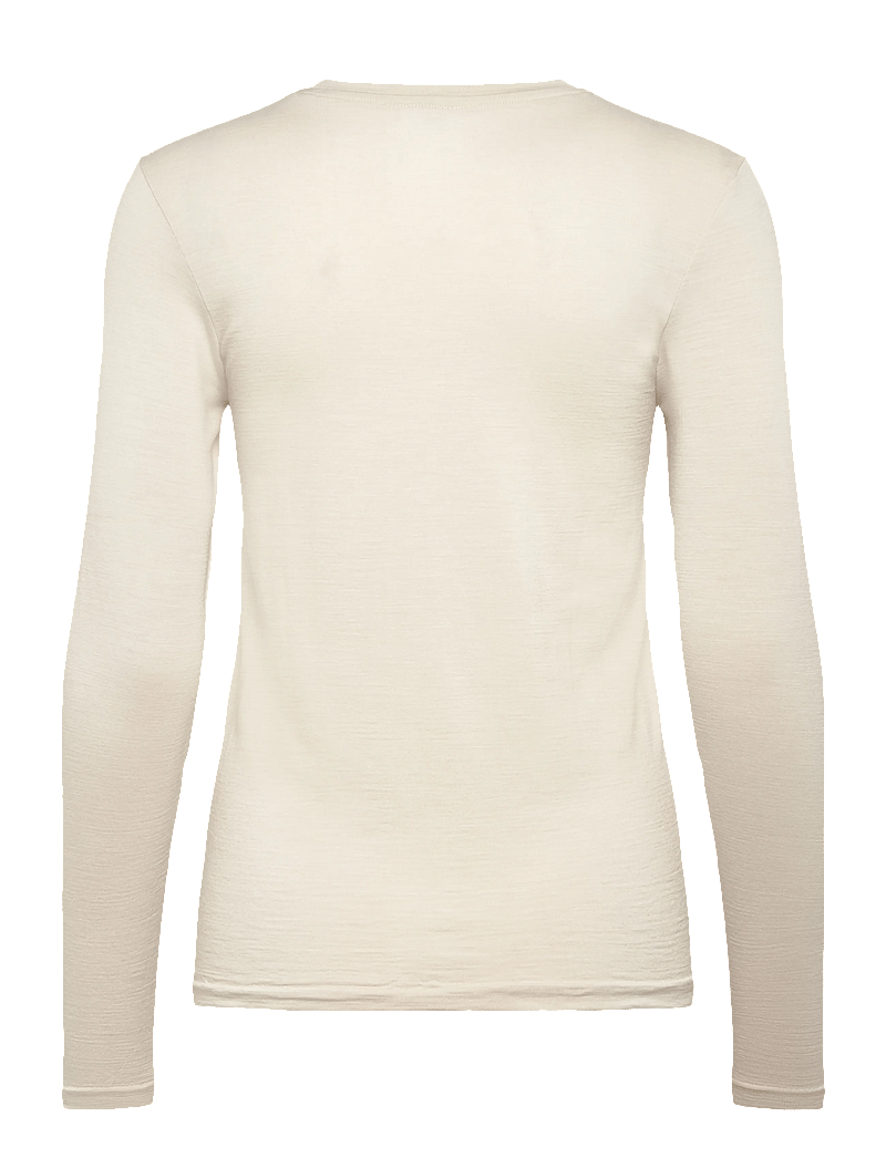 Newline - nwlTHERMA WOOL BLEND T-SHIRT L/S W - funktionsunterwäsche - oberteile - silver birch - 1