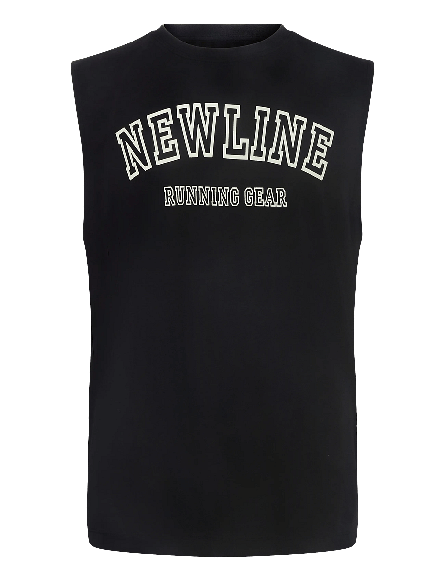 Newline - nwlLOGO TANK TOP - Õlapaeltega pluusid - black - 0