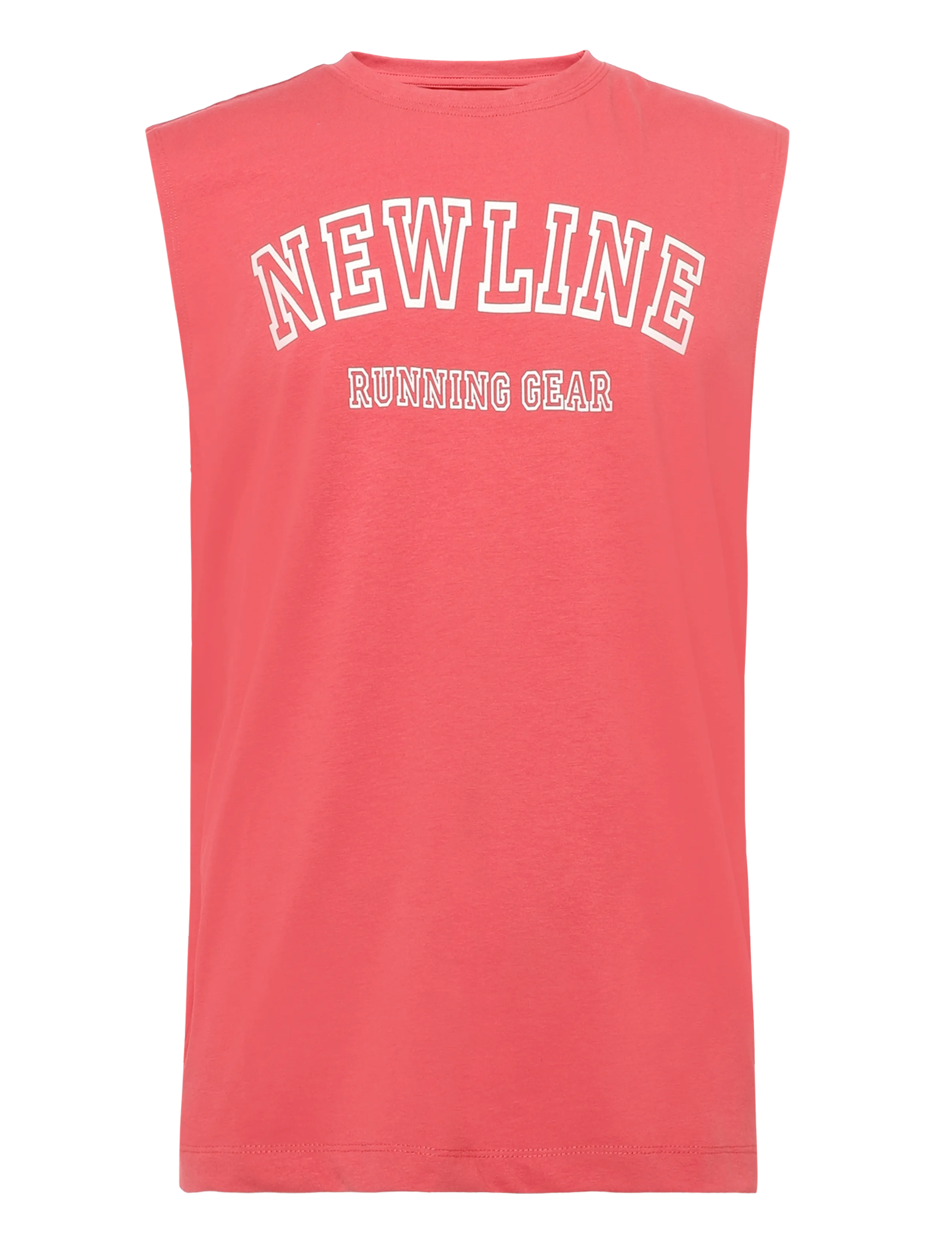 Newline nwlLOGO TANK TOP - T-särgid - MINERAL RED / coral