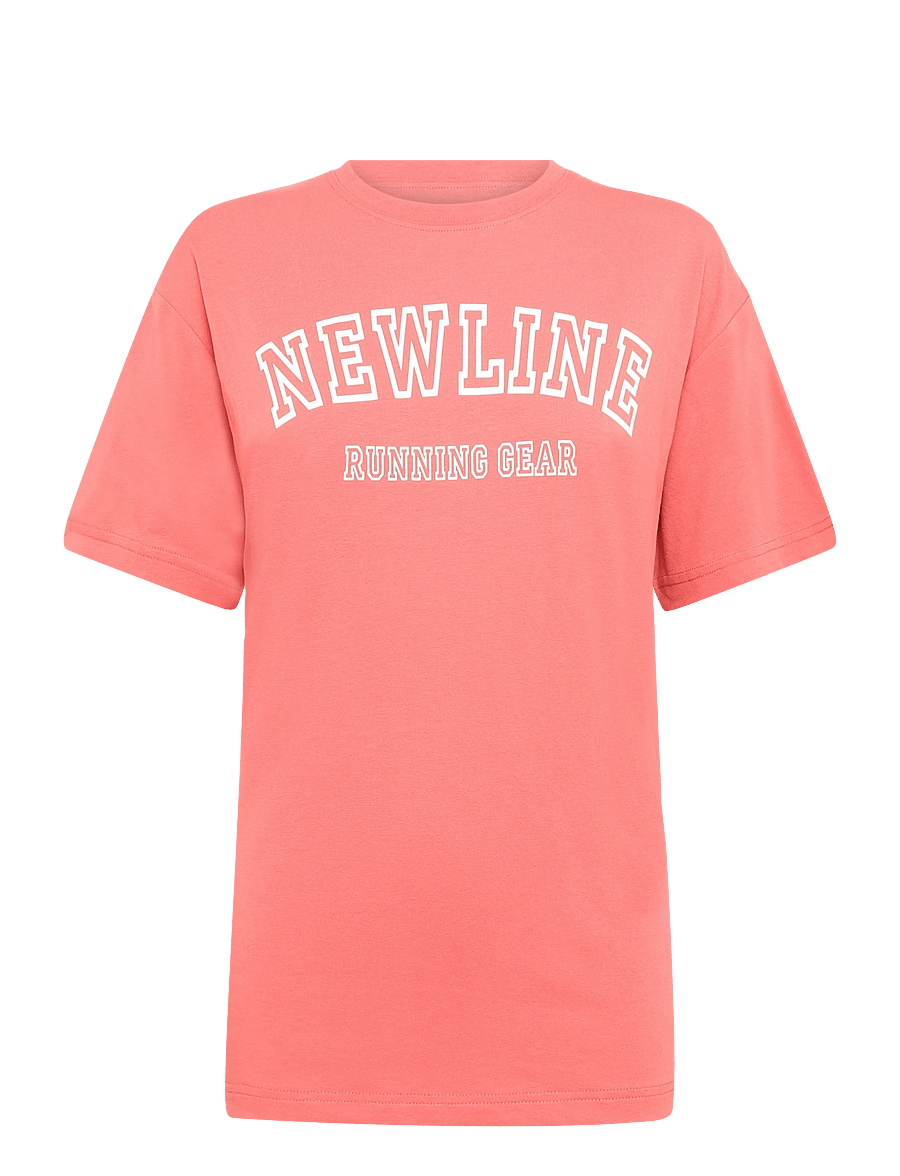 Newline - nwlLOGO T-SHIRT S/S - t-särgid - mineral red - 0