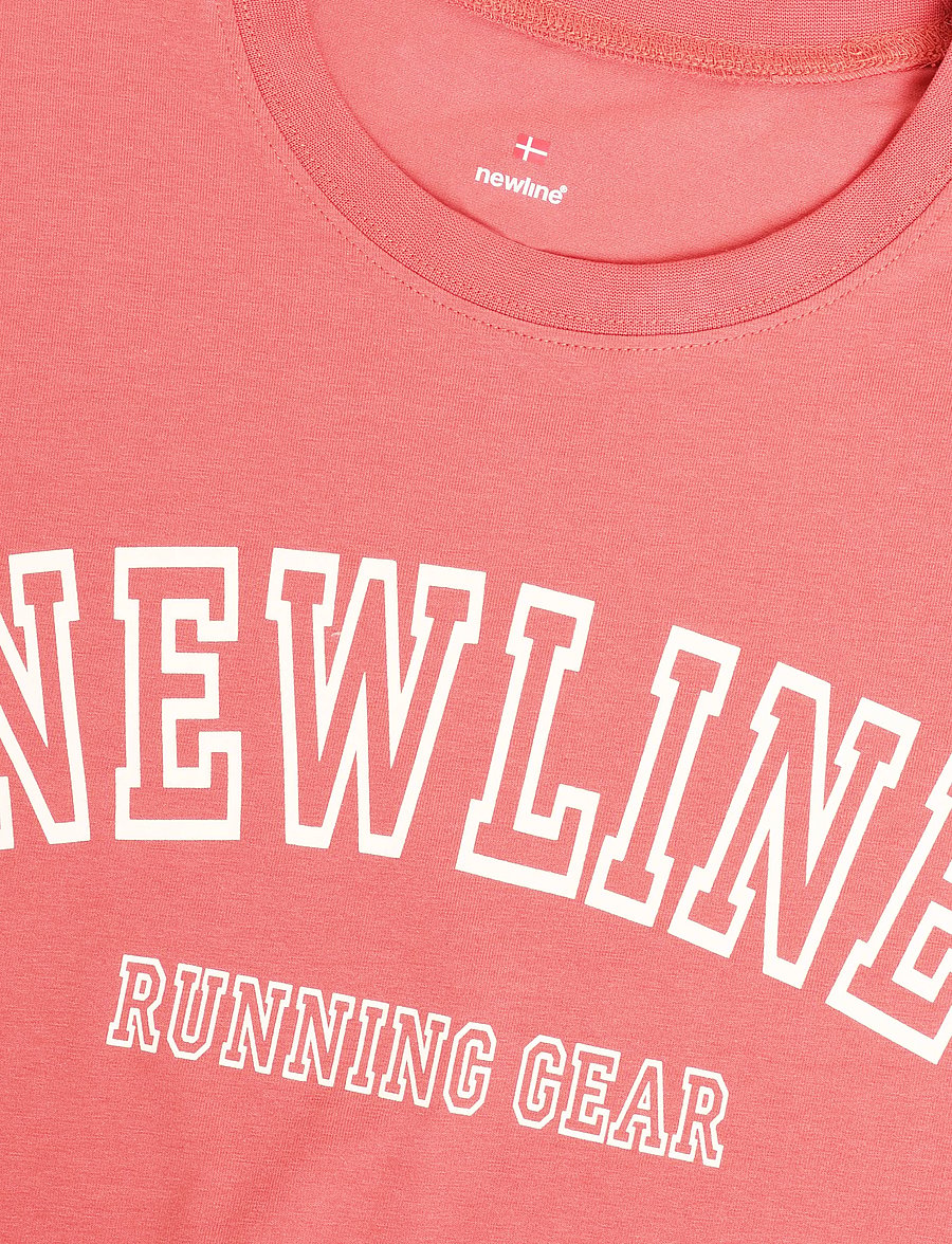 Newline - nwlLOGO T-SHIRT S/S - t-särgid - mineral red - 2