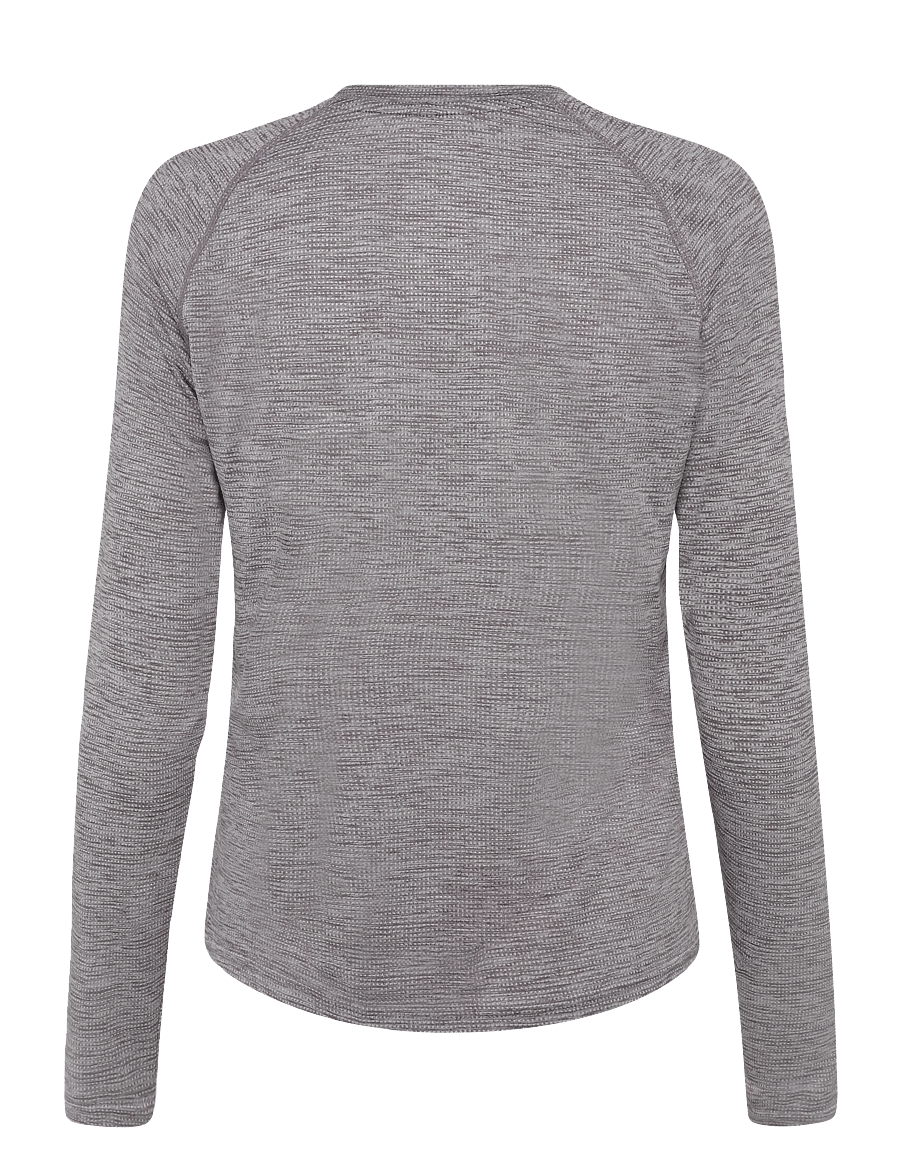 Newline - nwlACTIVE W T-SHIRT L/S - pikkade varrukatega alussärgid - magnetite - 1