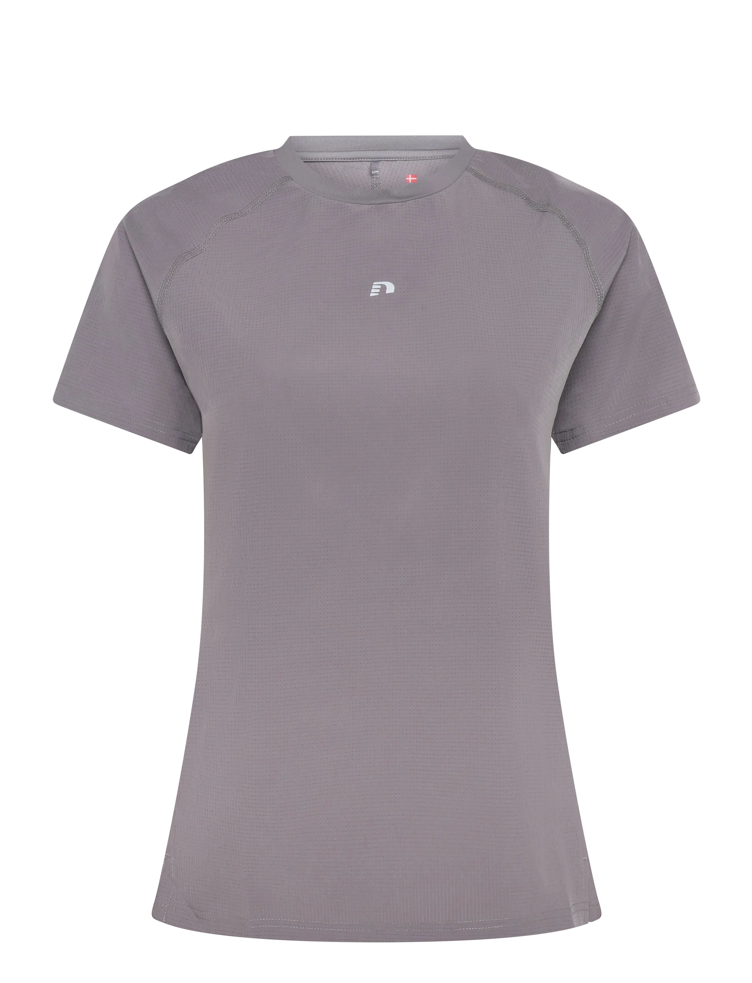 Newline nwlBREATHE W T-SHIRT - Toppe & T-shirts - MAGNETITE / grey