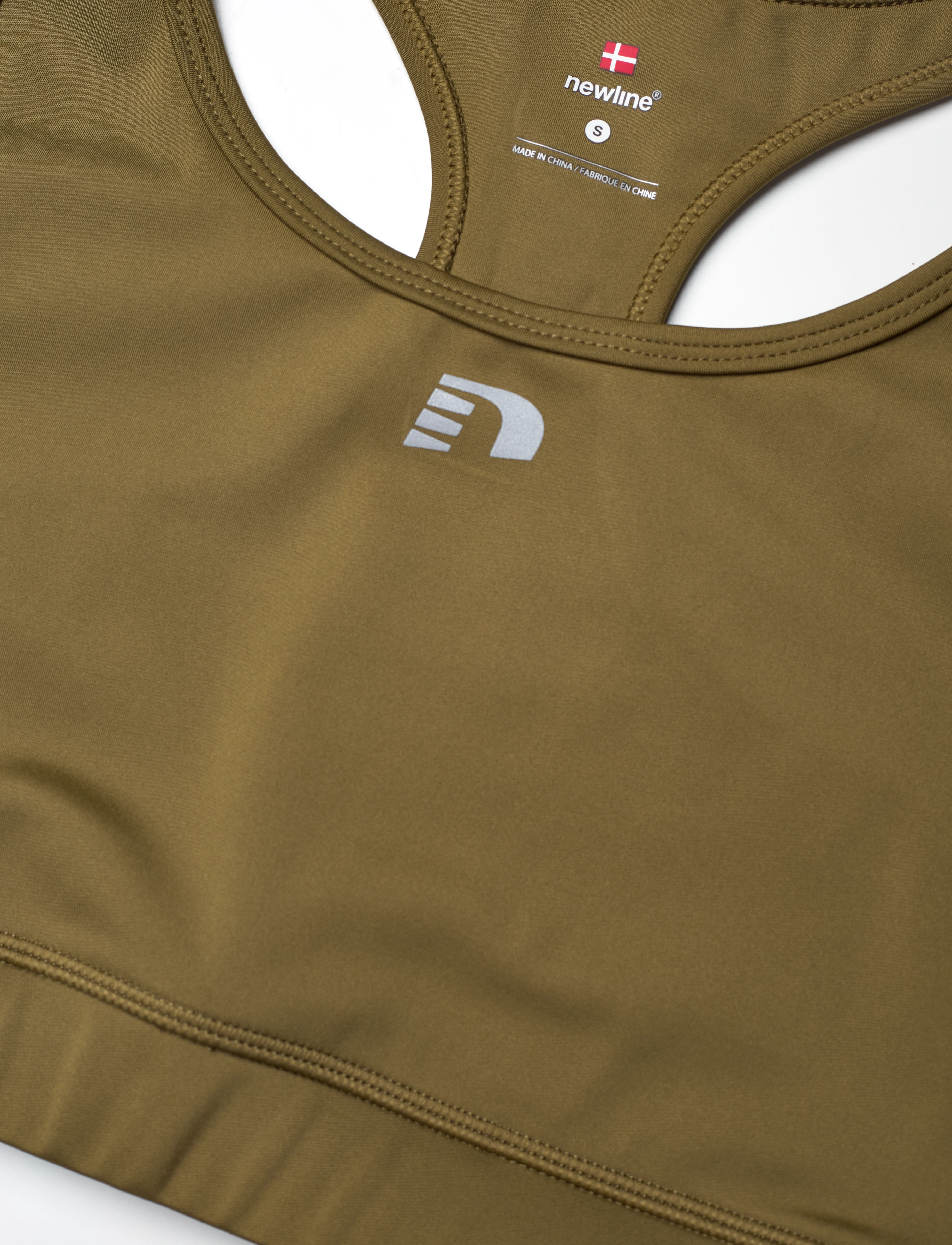 Newline - WOMEN ESSENTIAL BRA TOP - moss green - 2