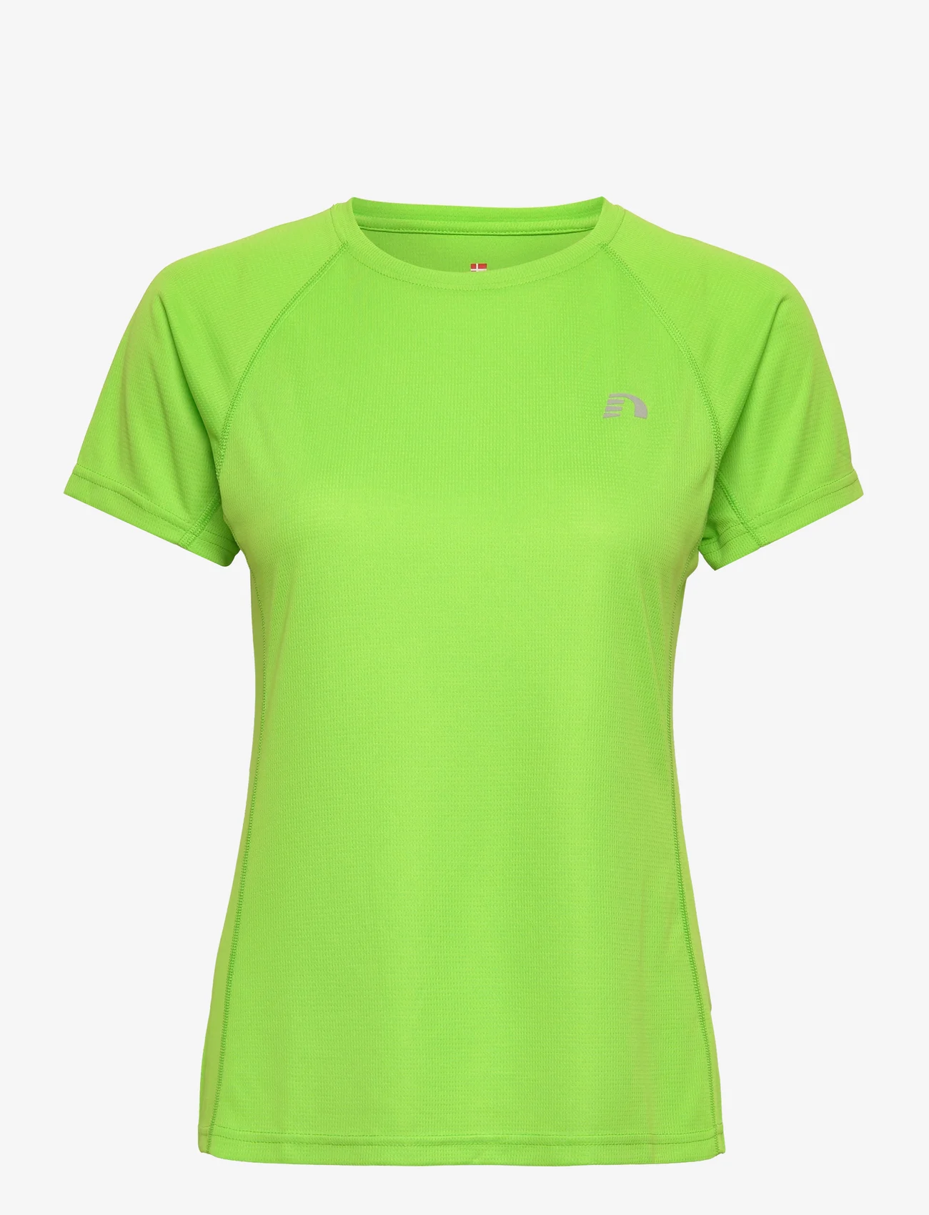Newline - WOMEN CORE RUNNING T-SHIRT S/S - t-shirts - green flash - 0