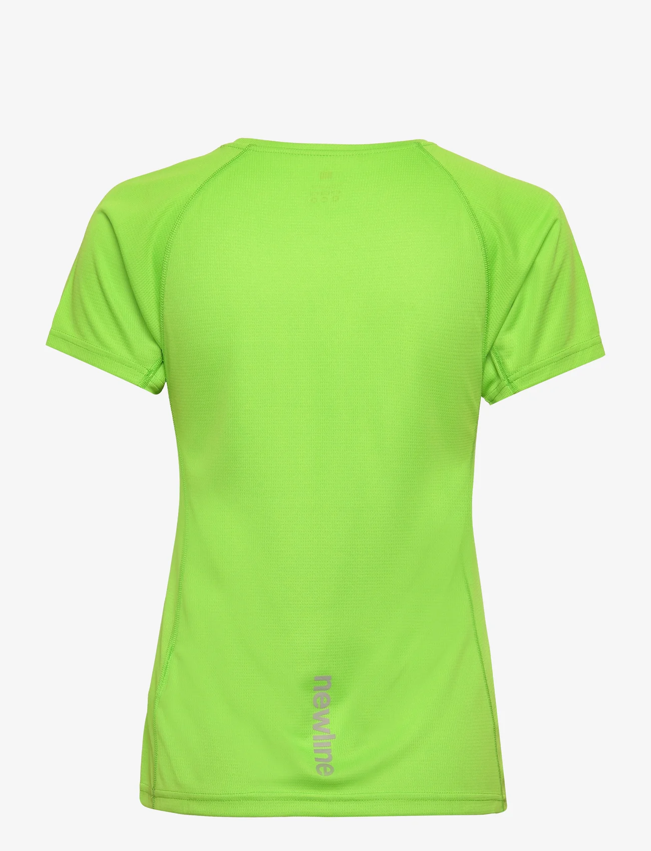 Newline - WOMEN CORE RUNNING T-SHIRT S/S - t-shirts - green flash - 1