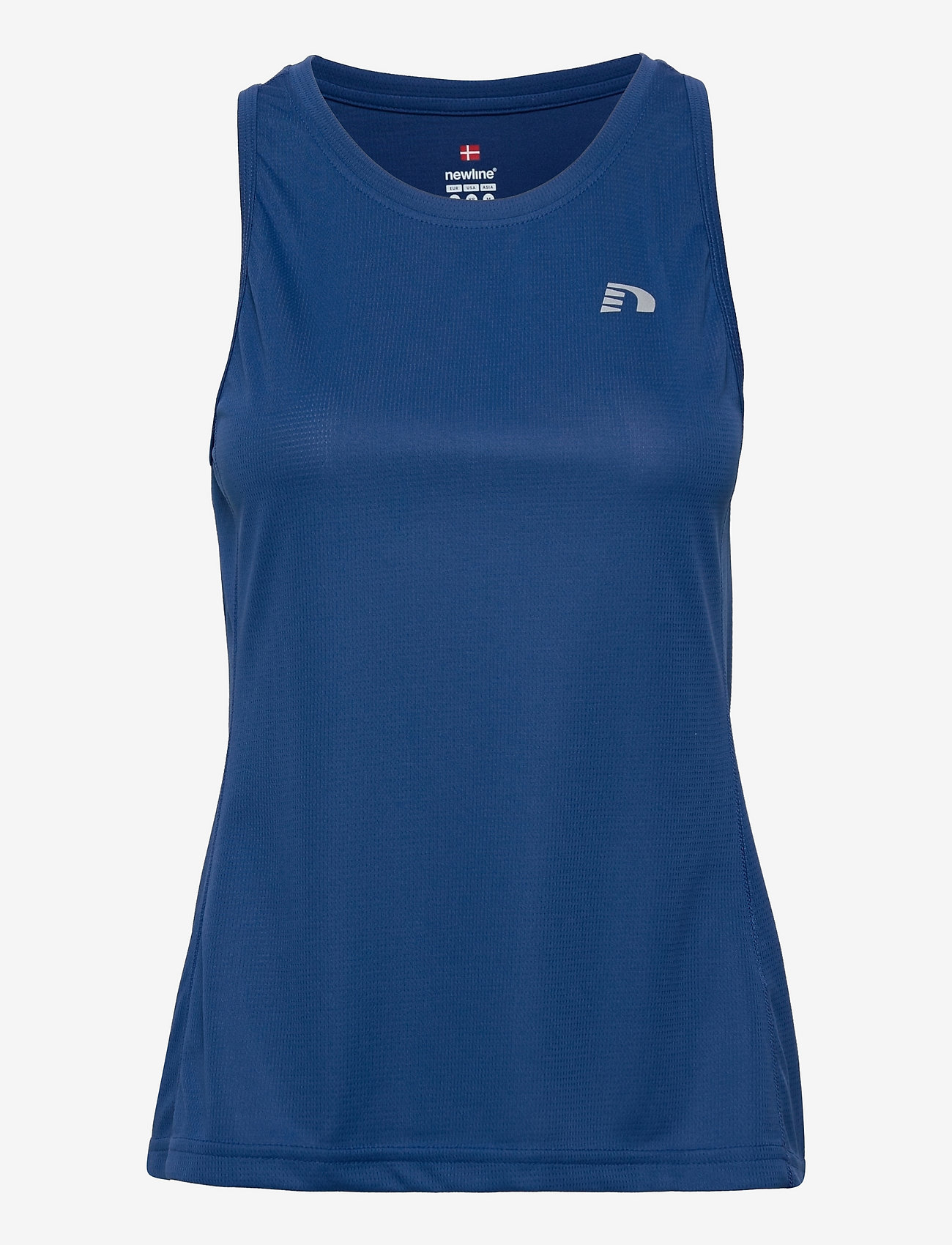 Newline - WOMEN CORE RUNNING SINGLET - toppar & t-shirts - true blue - 0