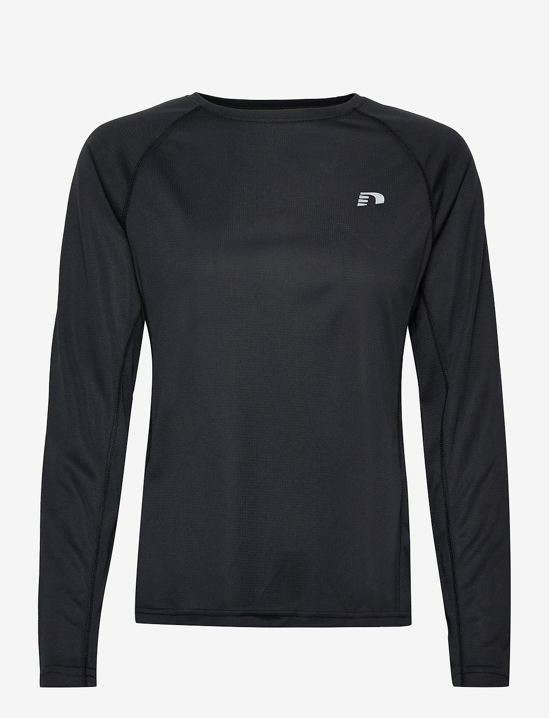 Newline - WOMEN CORE RUNNING T-SHIRT L/S - långärmade tröjor - black - 0