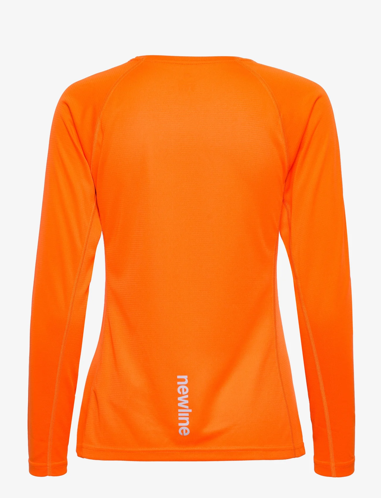 Newline - WOMEN CORE RUNNING T-SHIRT L/S - pitkähihaiset topit - orange tiger - 1