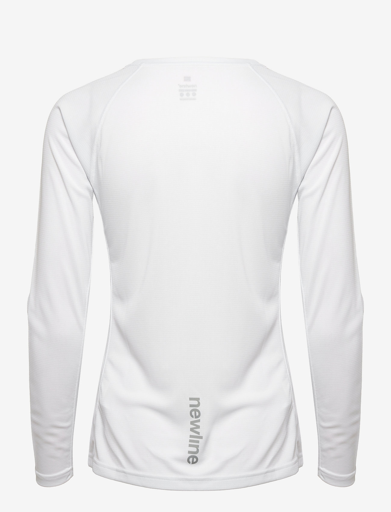 Newline - WOMEN CORE RUNNING T-SHIRT L/S - t-shirt & tops - white - 1
