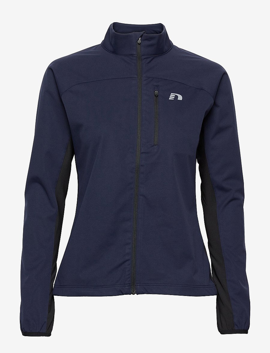Newline - WOMEN CORE CROSS JACKET - träningsjackor - black iris - 0