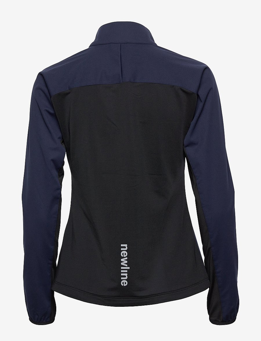 Newline - WOMEN CORE CROSS JACKET - träningsjackor - black iris - 1