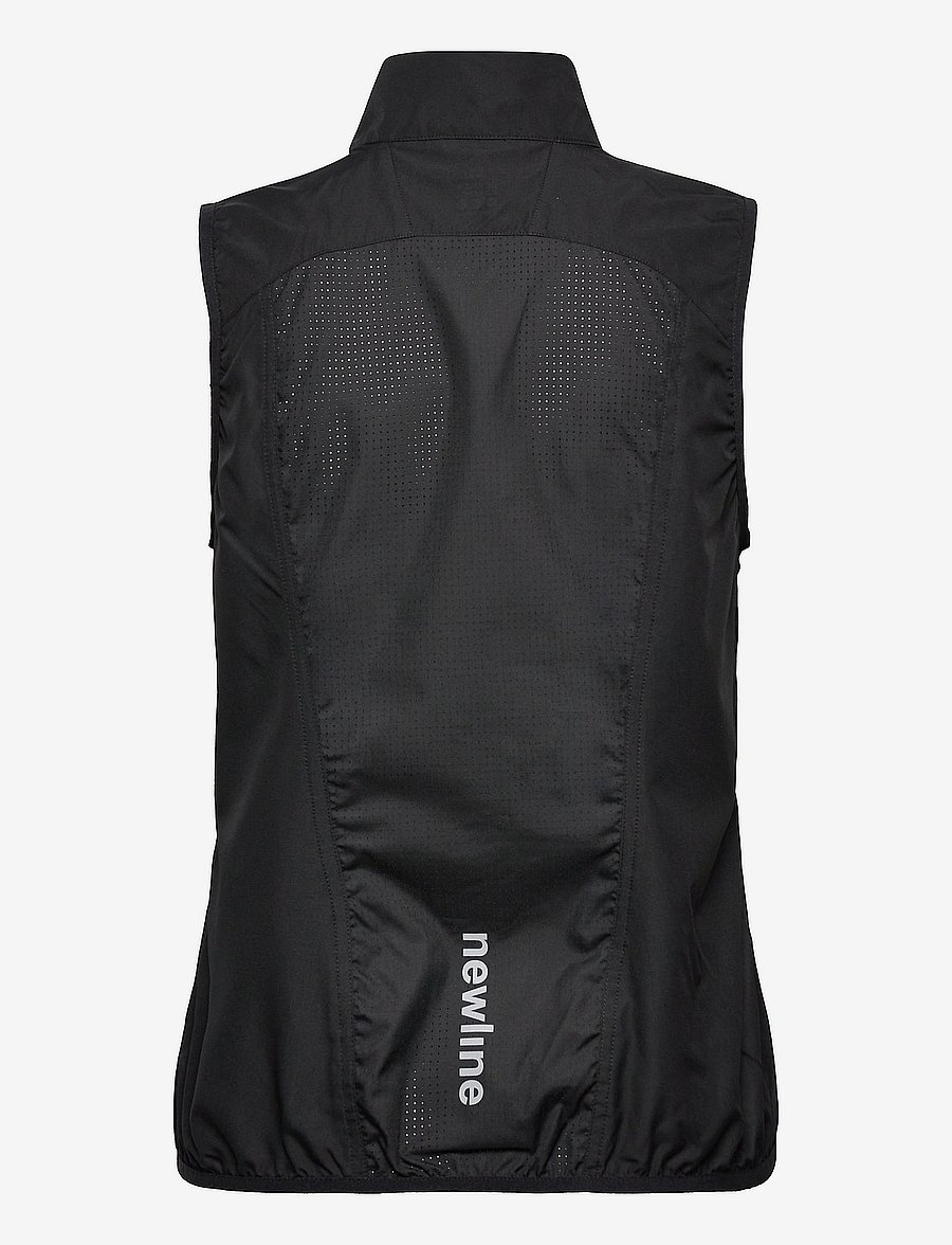 Newline - WOMEN CORE GILET - ytterkläder - black - 1