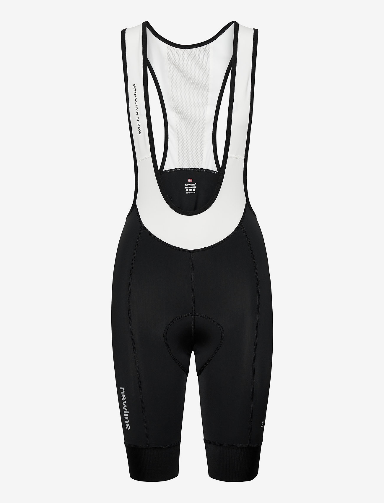Newline - WOMENS CORE BIKE PANEL BIB SHORTS - black/white - 0