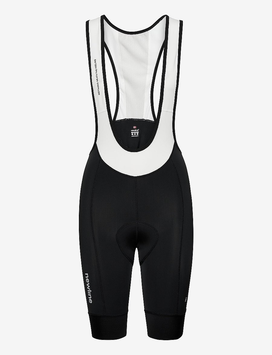 Newline - WOMENS CORE BIKE PANEL BIB SHORTS - black/white - 0