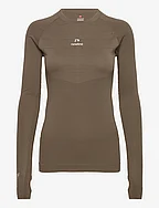 nwlPACE LS SEAMLESS WOMAN - CAPERS