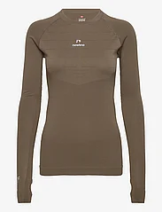 Newline - nwlPACE LS SEAMLESS WOMAN - pitkähihaiset topit - capers - 0