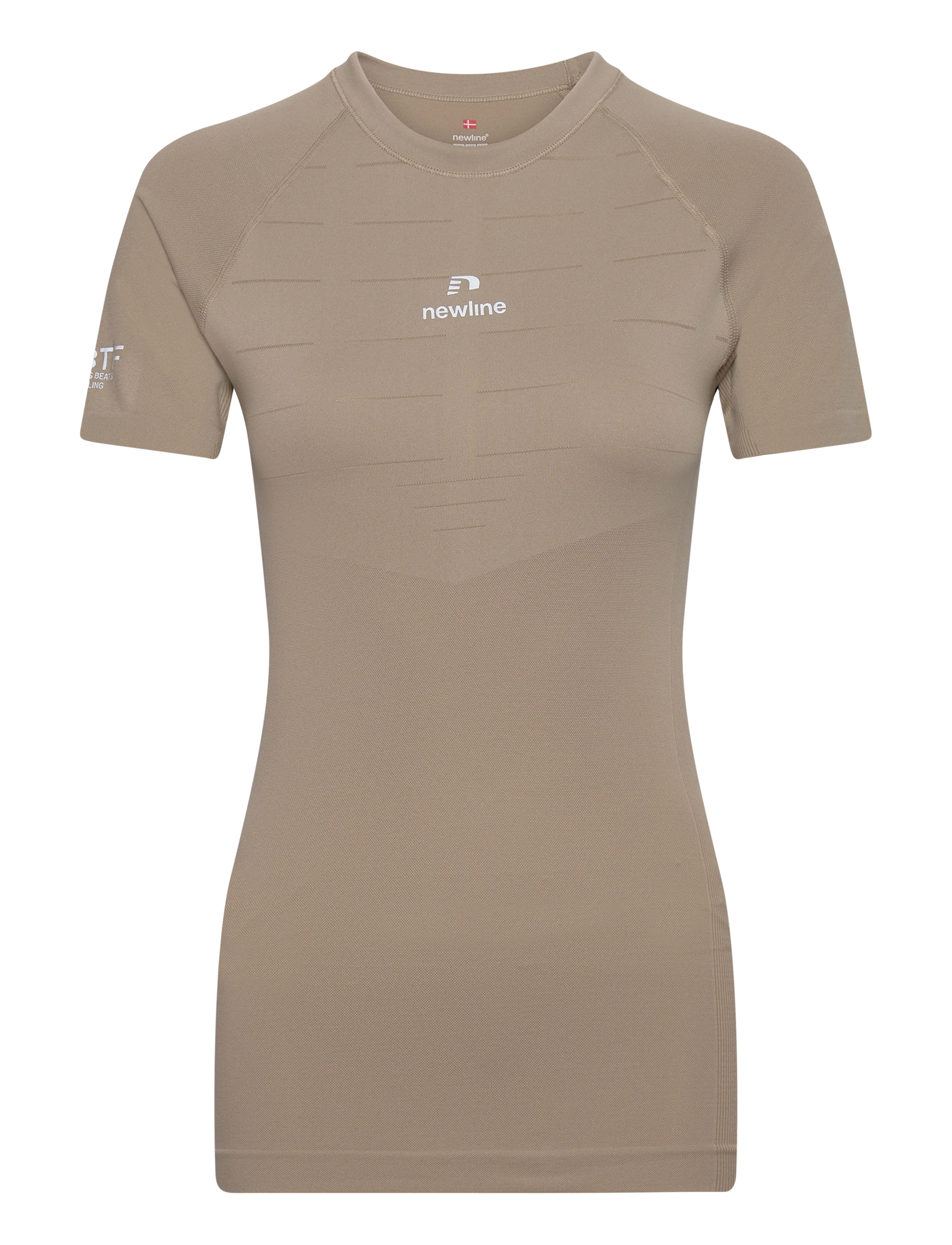 Newline Nwlpace Seamless Tee Woman, S, T-shirts & Oberteile, Braun - Short-sleeved, Frauen