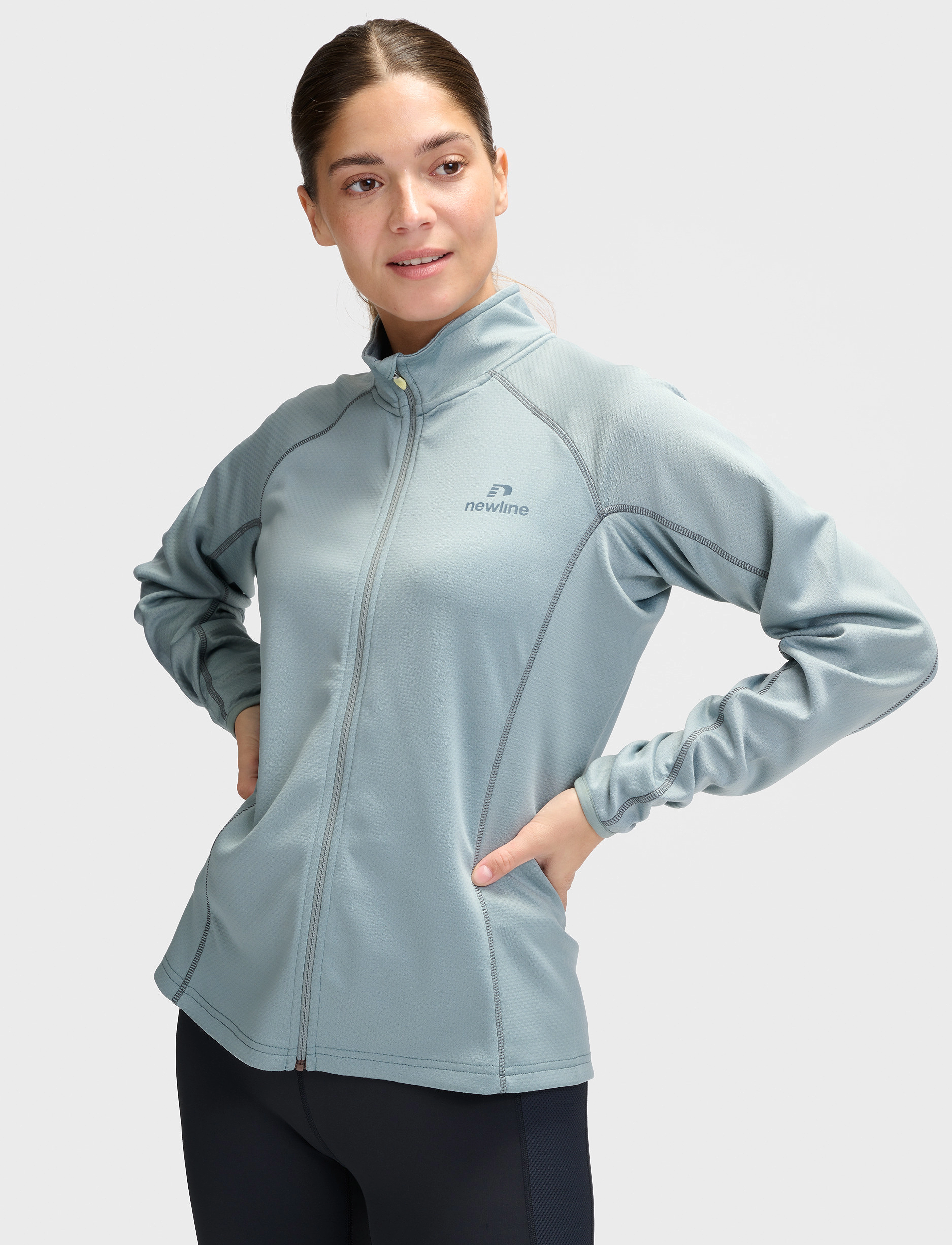 Newline - nwlAGILE FULL ZIP MIDLAYER W - lead - 3