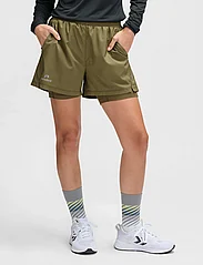 Newline - nwlFAST 2IN1 ZIP POCKET  SHORTS W - sports shorts - capers - 3