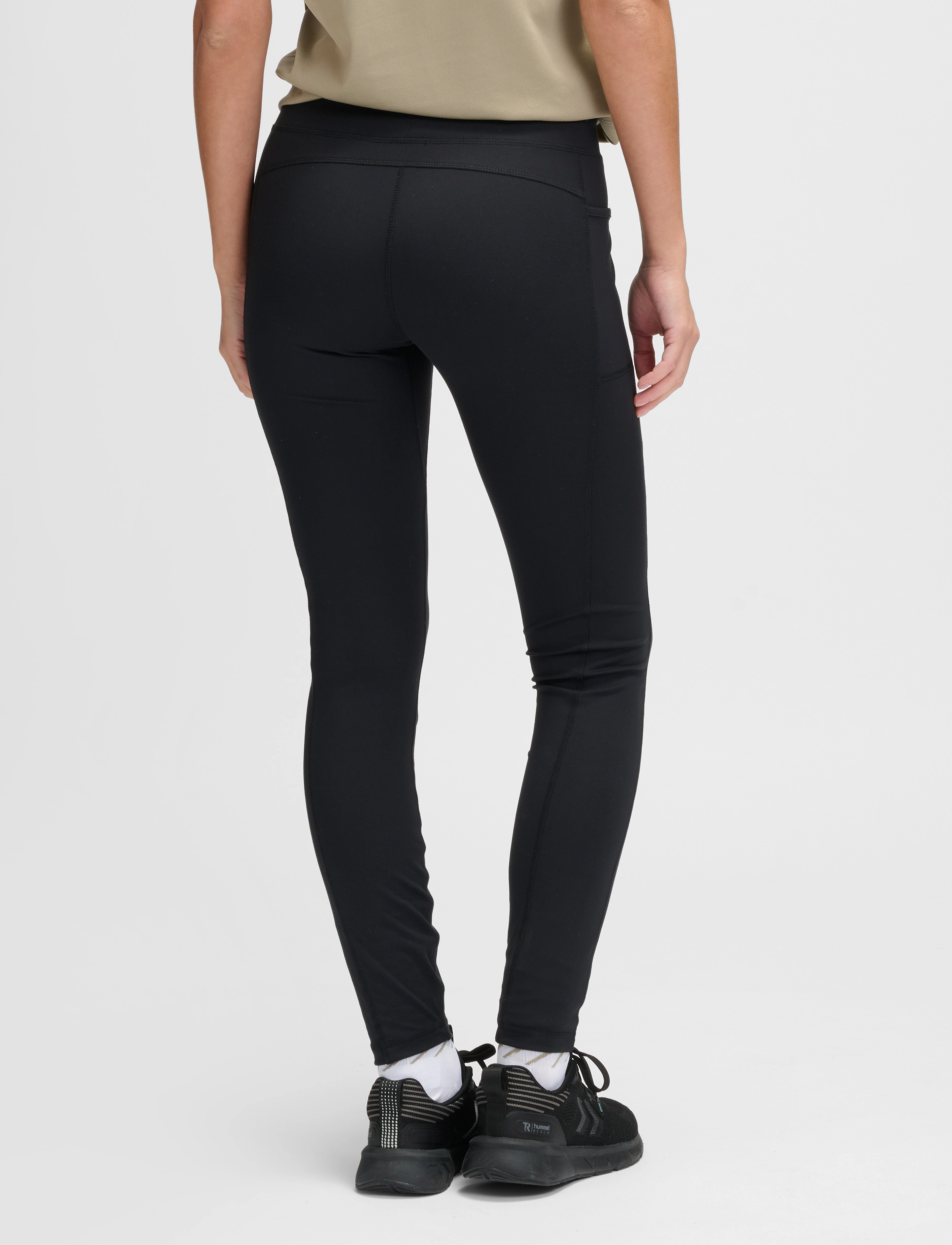 Newline - nwlLEAN HIGH WAIST POCKET TIGHTS W - black - 4