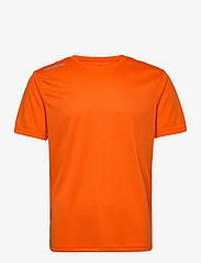Newline - MEN CORE FUNCTIONAL T-SHIRT S/S - oberteile & t-shirts - orange tiger - 0