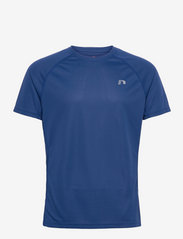 Newline - MEN CORE RUNNING T-SHIRT S/S - oberteile & t-shirts - true blue - 0