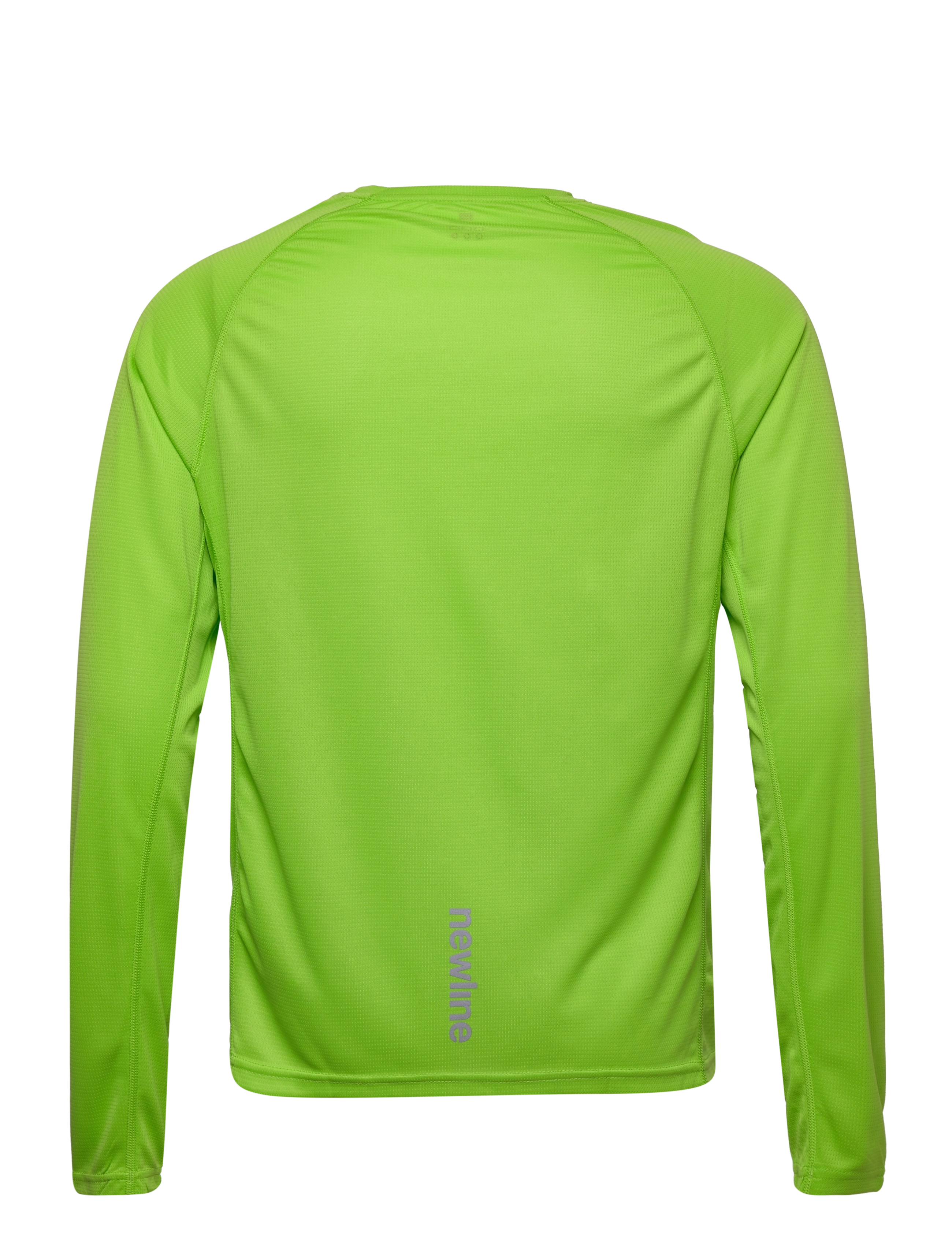 Newline - MEN CORE RUNNING T-SHIRT L/S - green flash - 1