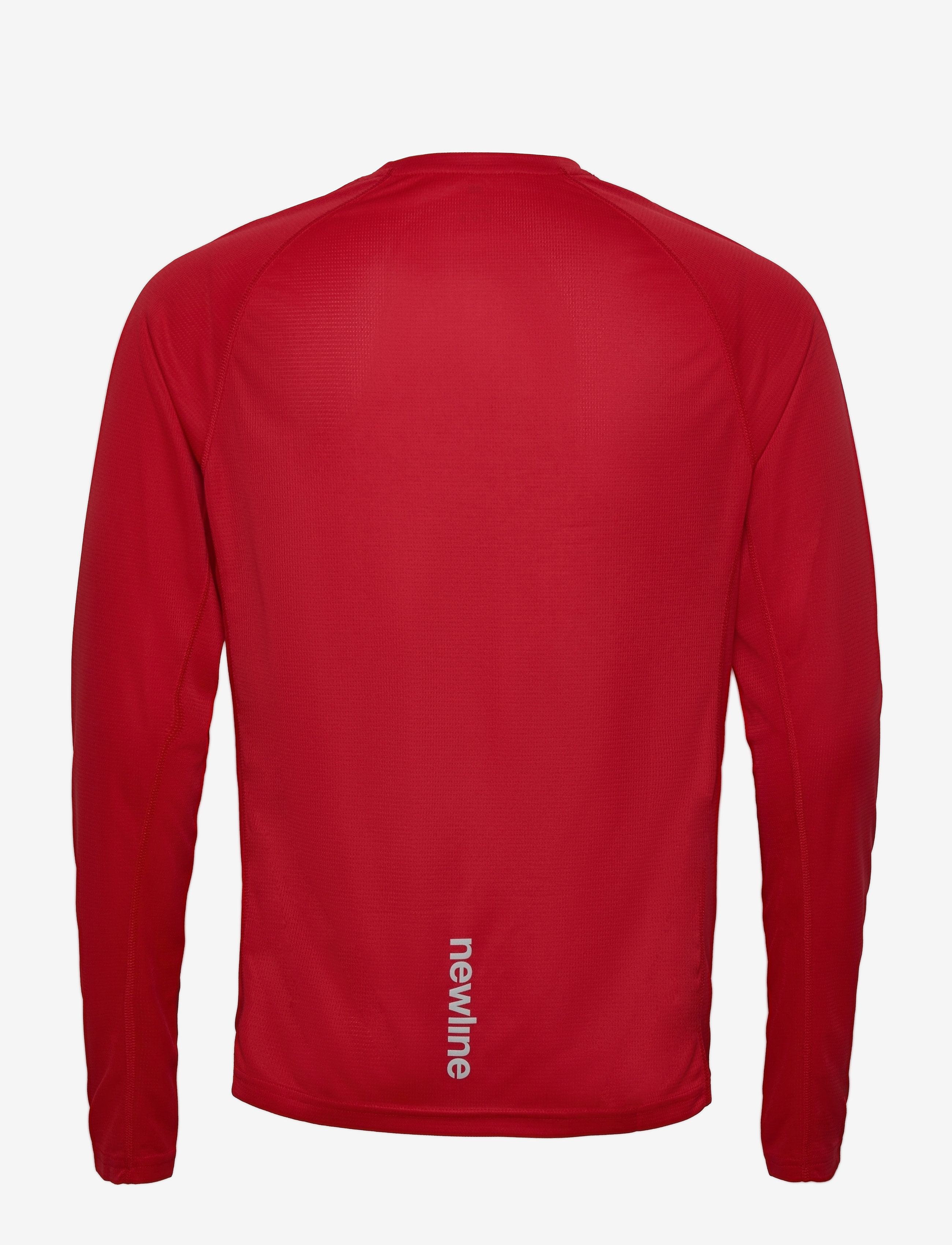 Newline - MEN CORE RUNNING T-SHIRT L/S - tango red - 1