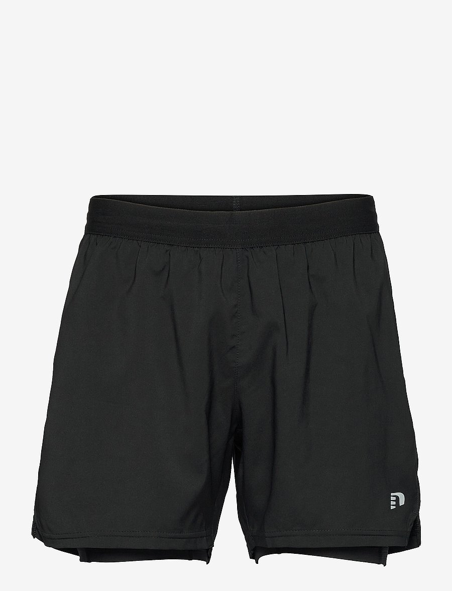Newline - MEN'S CORE 2-IN-1 SHORTS - löparshorts - black - 0