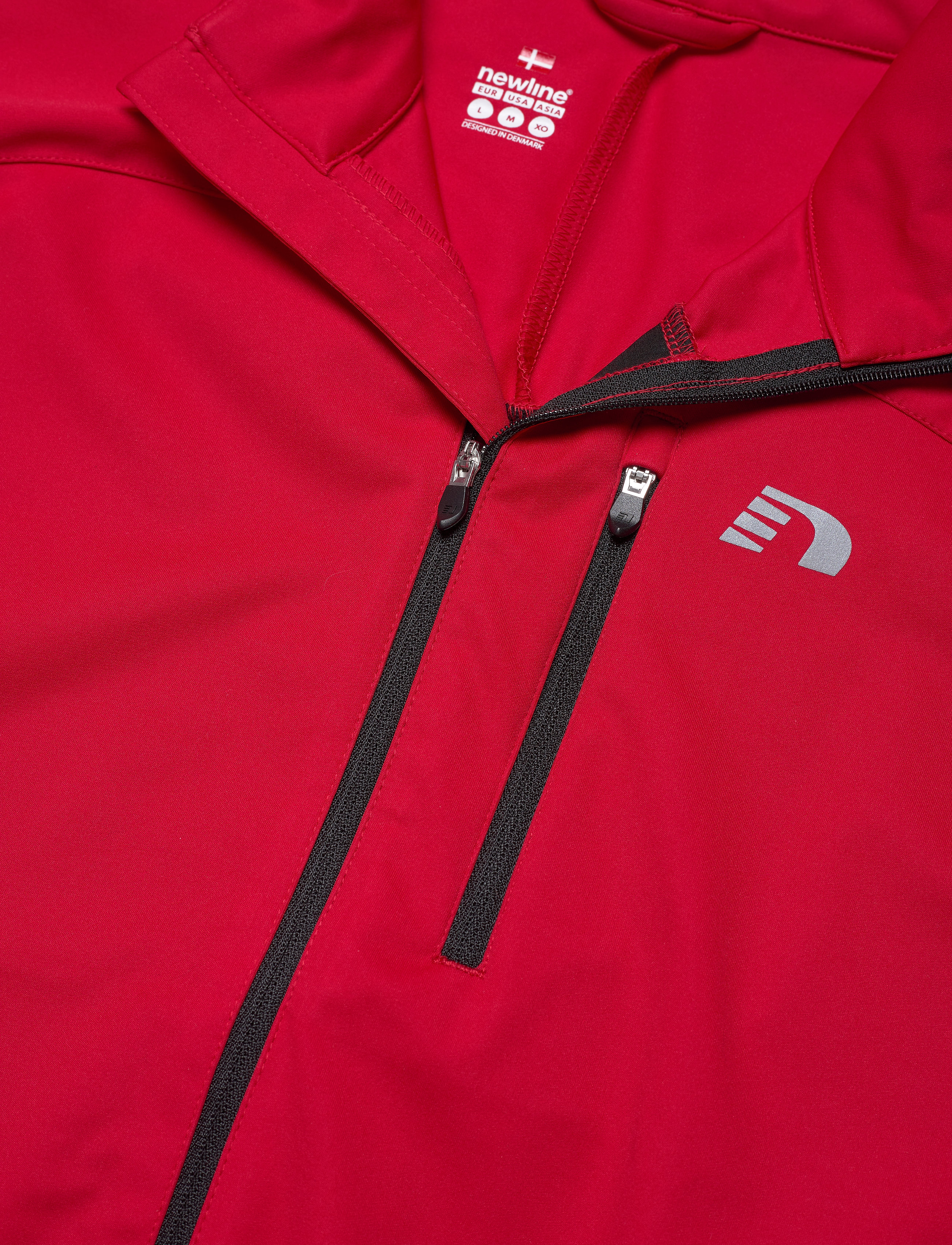 Newline - MEN CORE CROSS JACKET - träningsjackor - tango red - 2