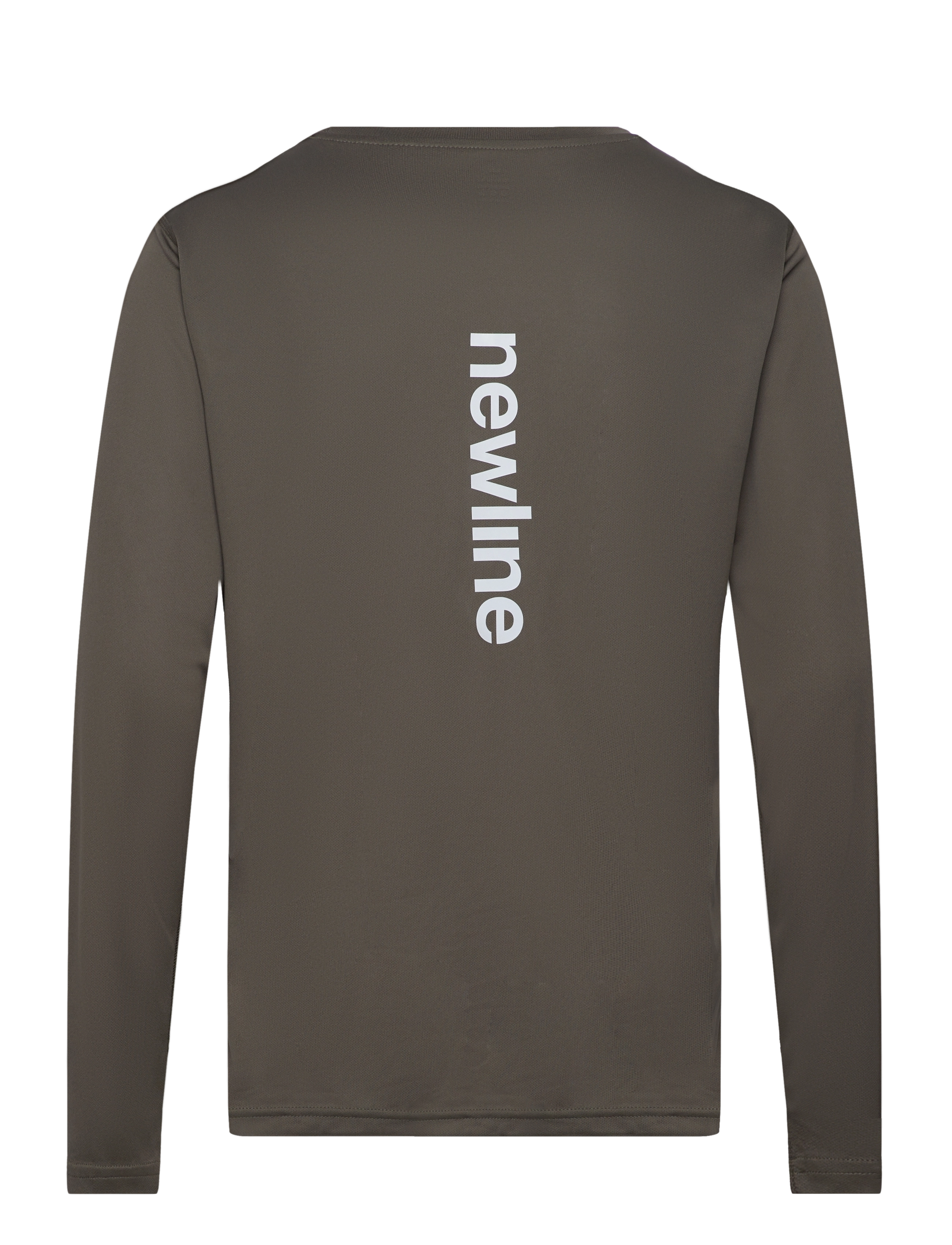 Newline - nwlBEAT POLY LS TEE - beluga - 1