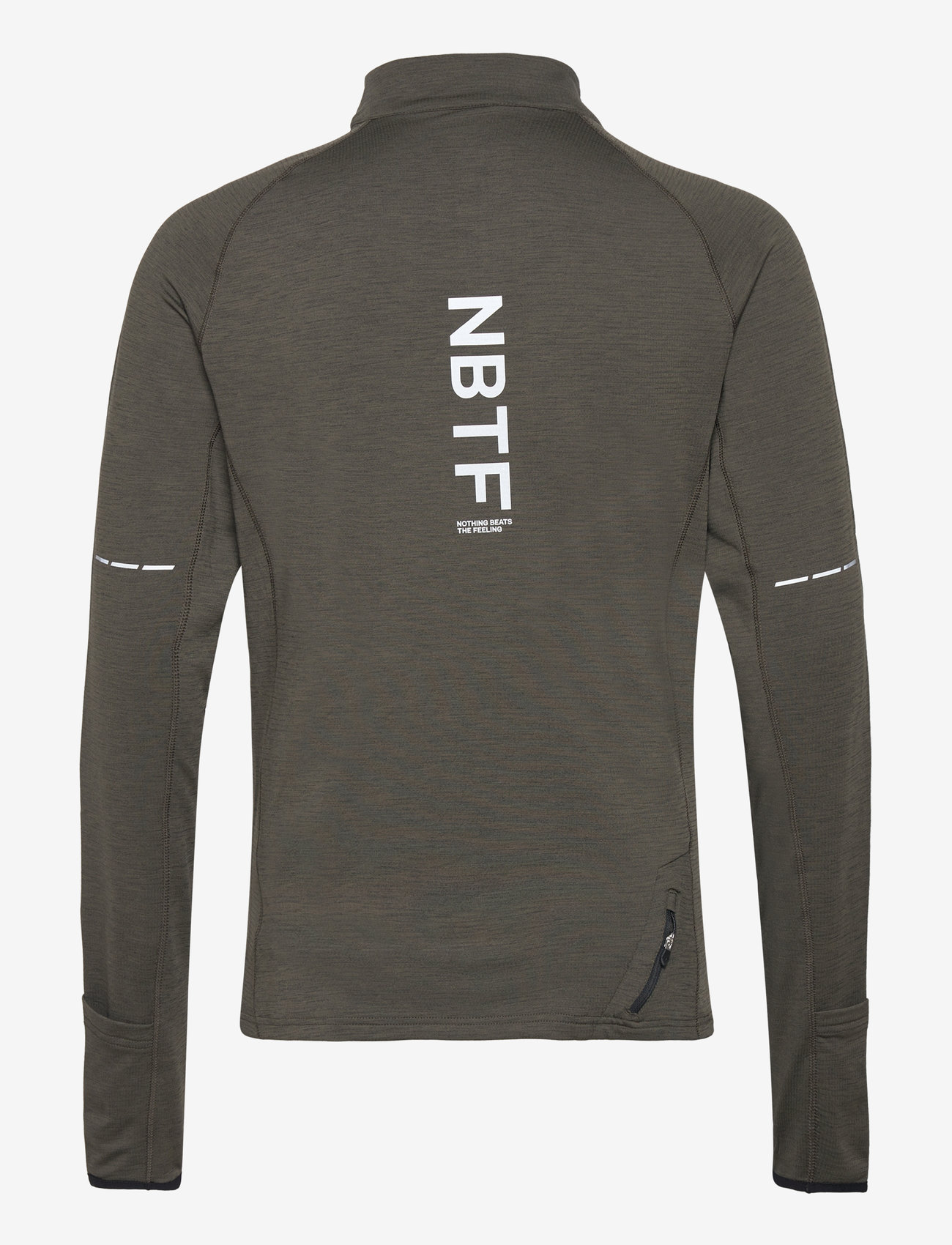 Newline - nwlPACE HALF ZIP - beluga melange - 1