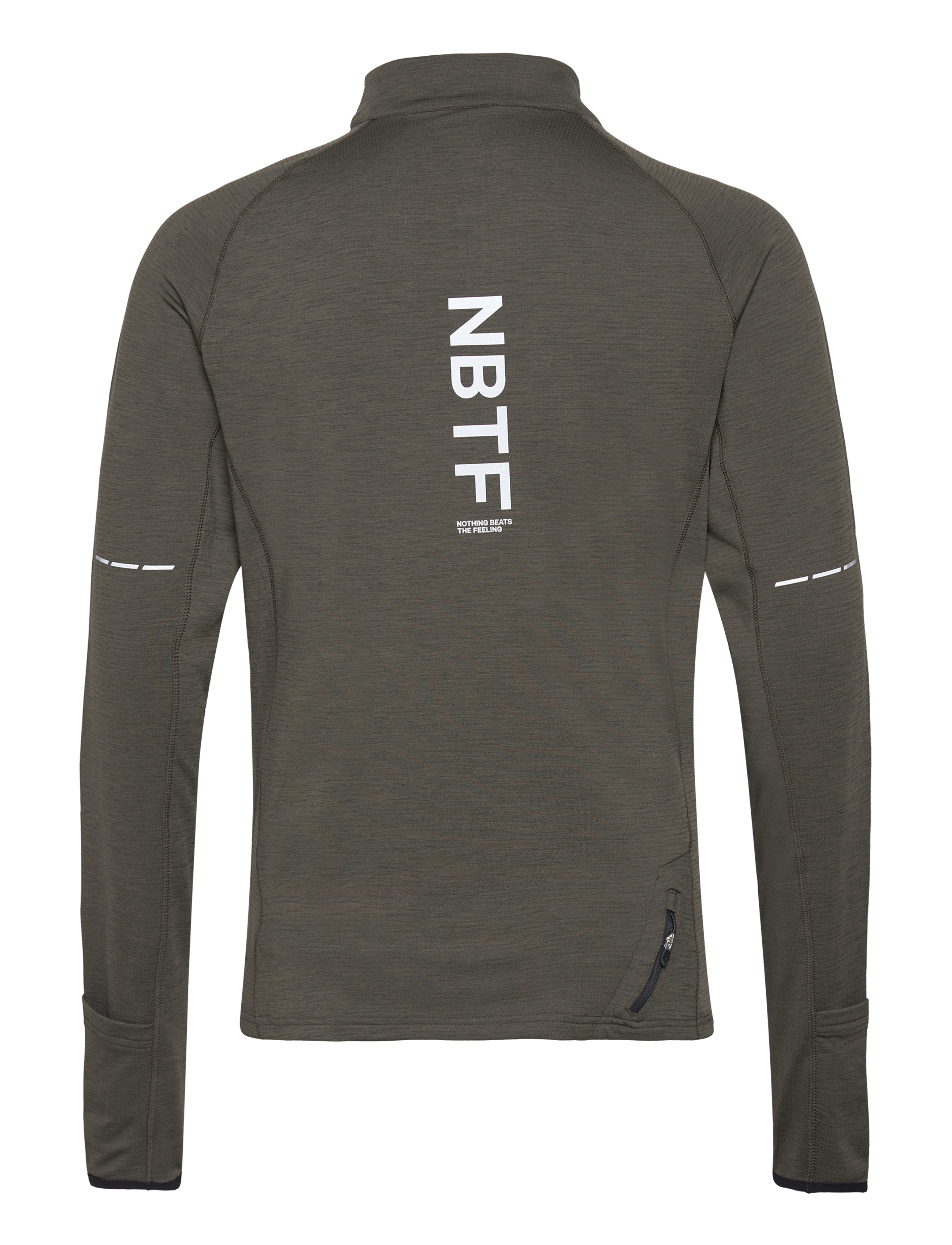 Newline - nwlPACE HALF ZIP - beluga melange - 1