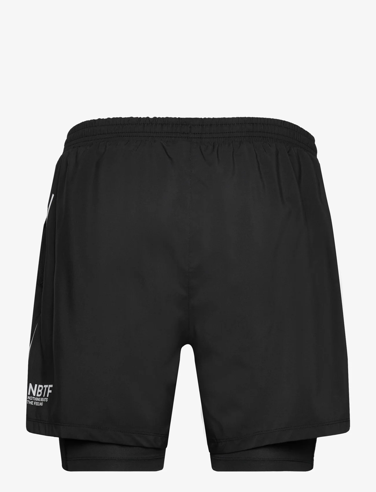 Newline - nwlFAST 2IN1 ZIP POCKET SHORTS - sports shorts - black - 1