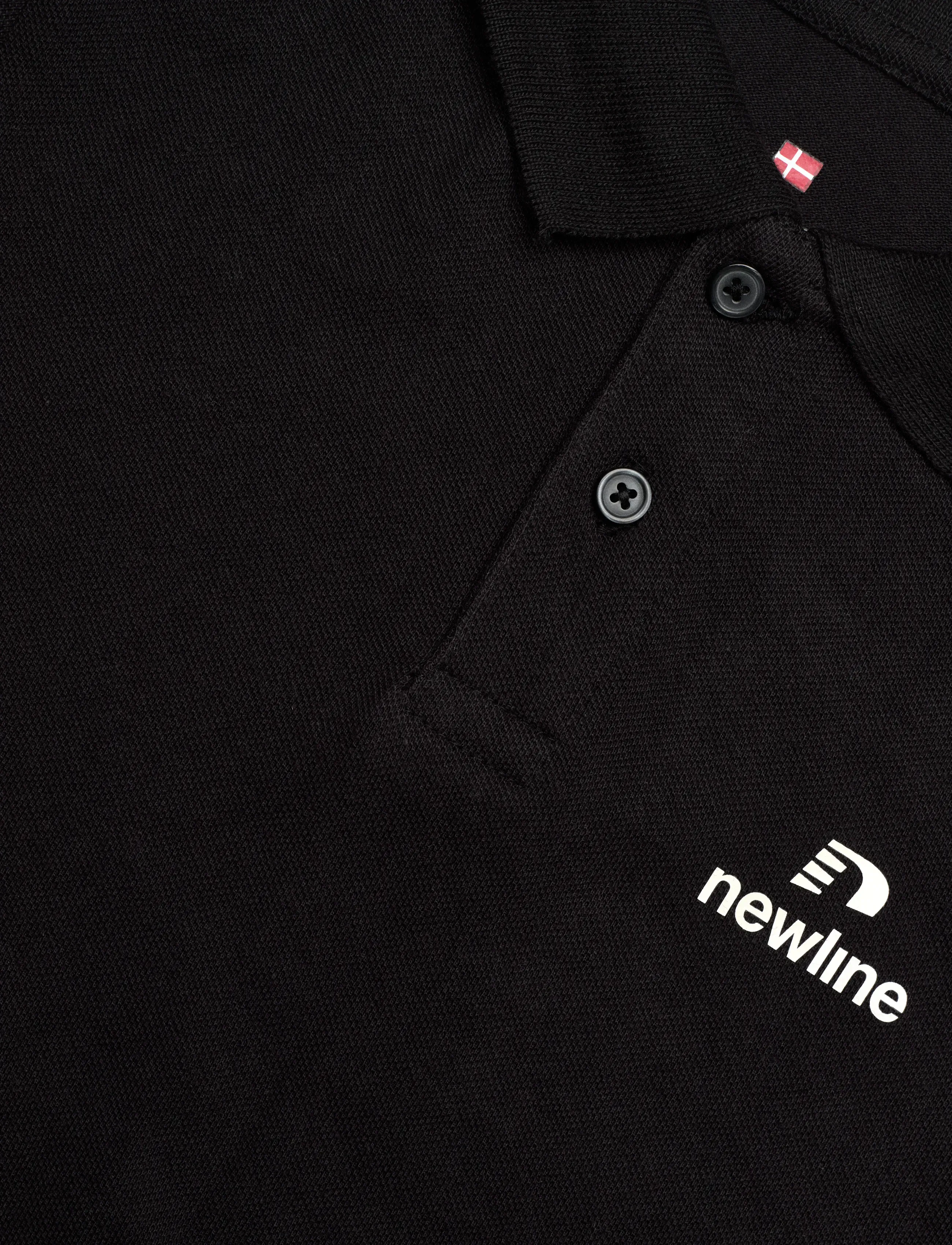 Newline - nwlLEA COTTON POLO WOMEN - oberteile & t-shirts - black - 2