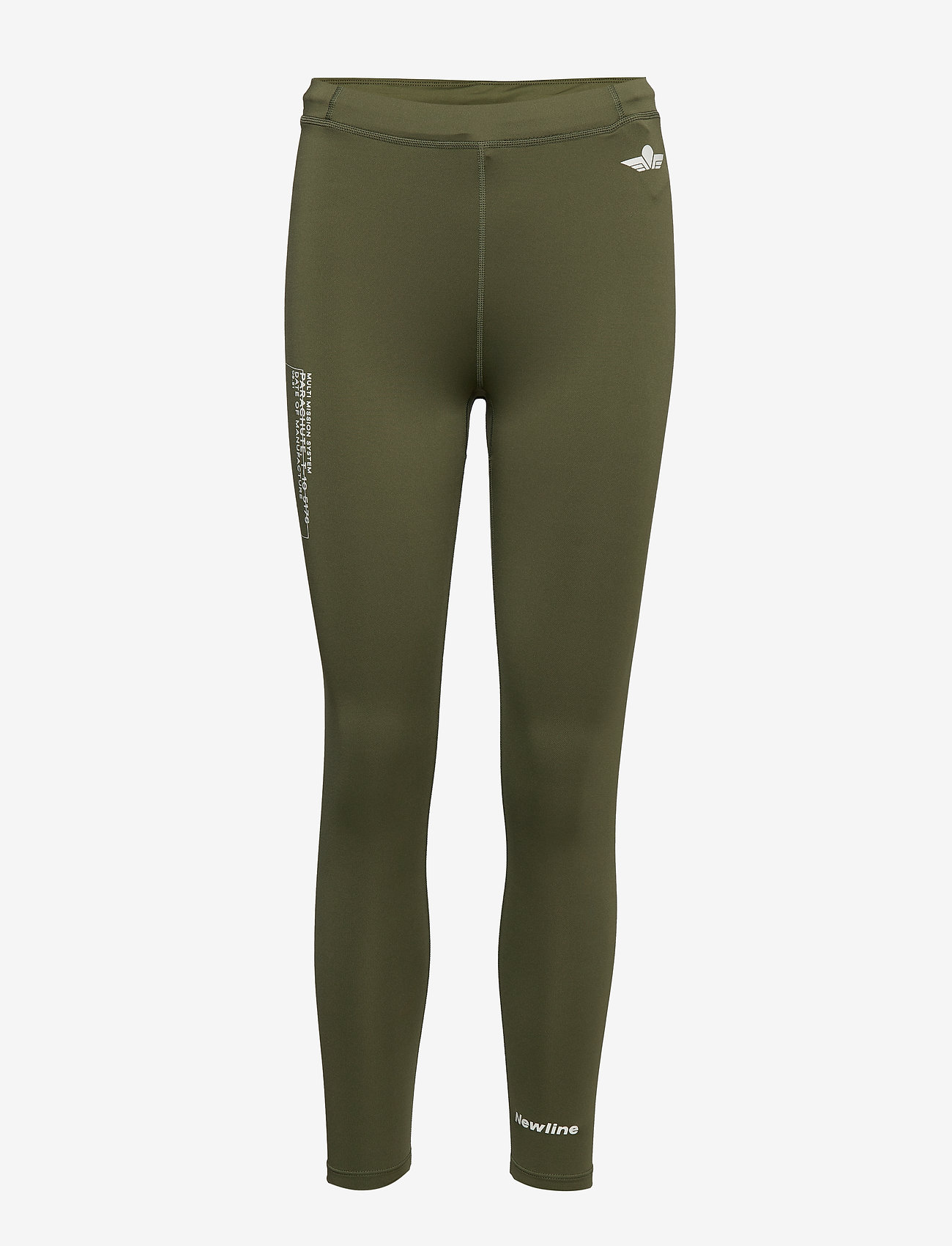 Newline - BLACK 7/8 TIGHTS - para green - 0