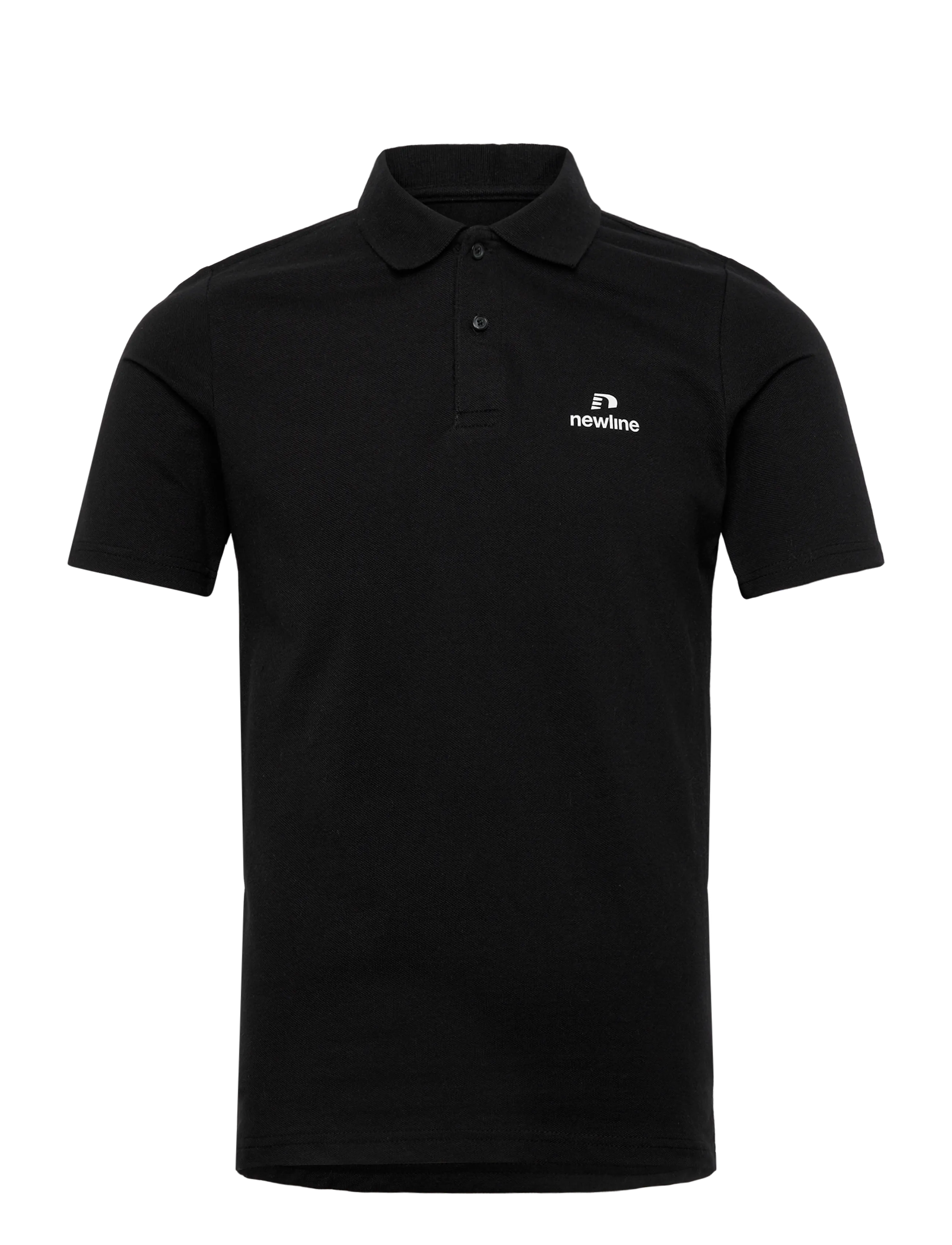 Newline nwlLEA COTTON POLO MEN - Poloer - BLACK / black