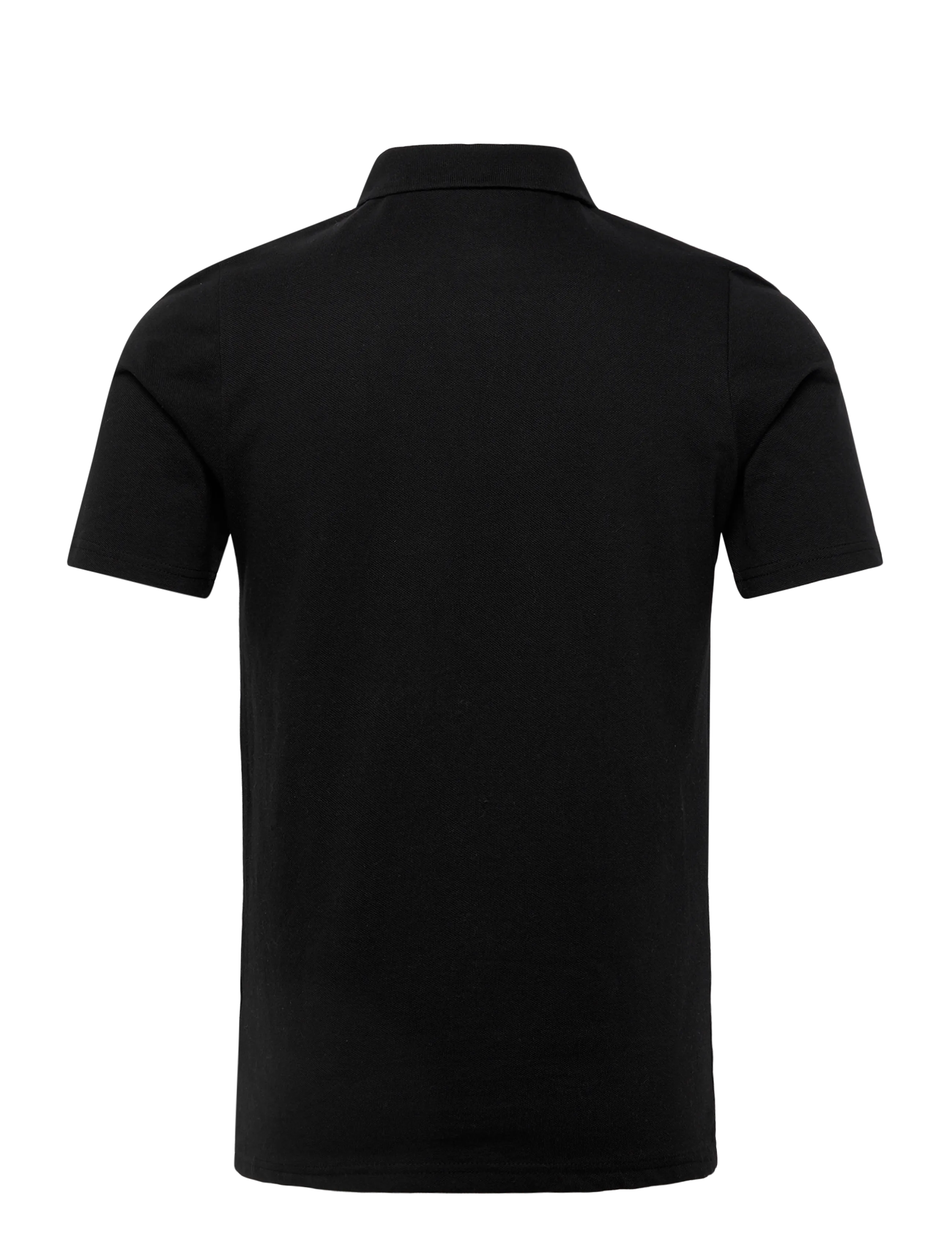 Newline - nwlLEA COTTON POLO MEN - toppar & t-shirts - black - 1