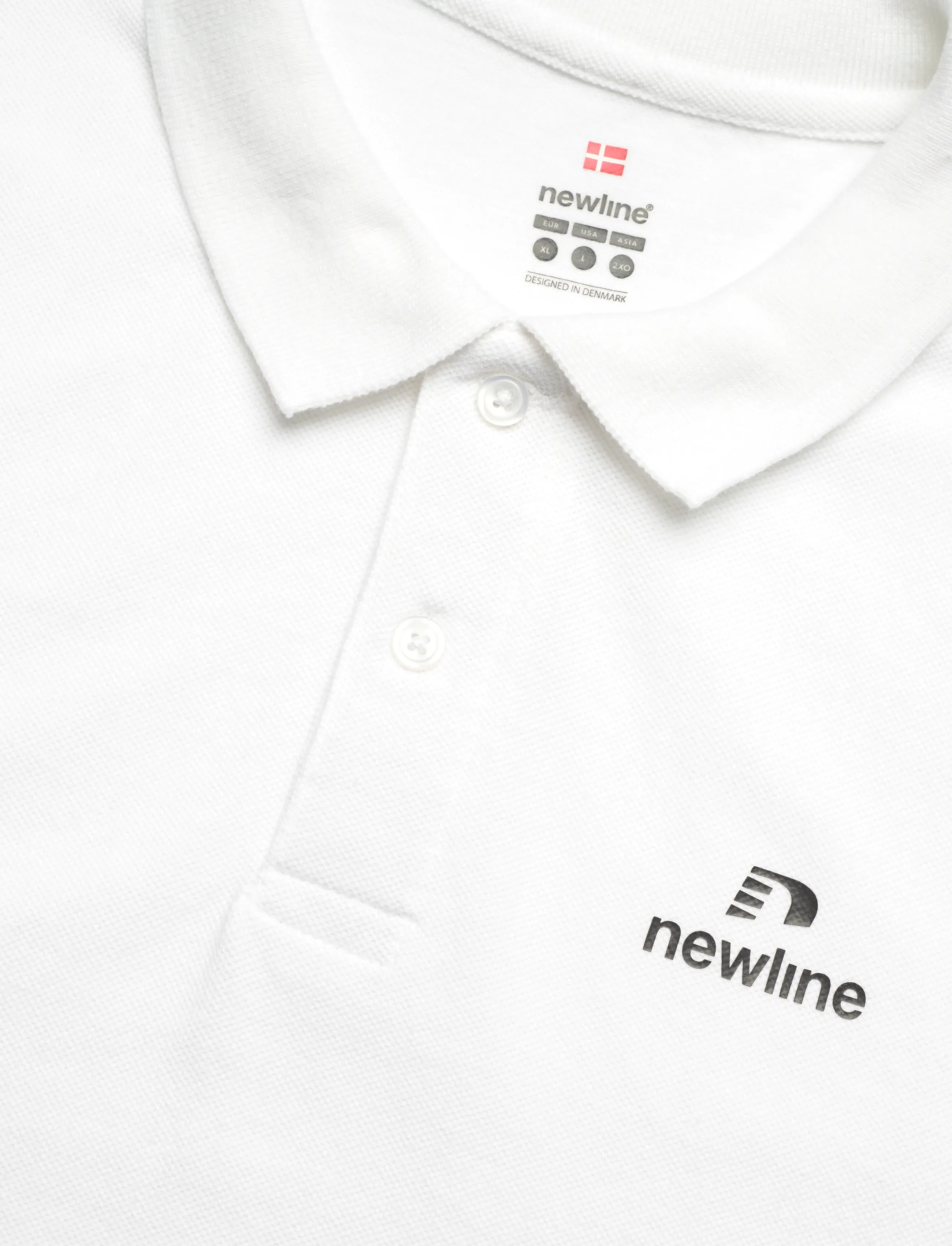 Newline - nwlLEA COTTON POLO MEN - oberteile & t-shirts - white - 2