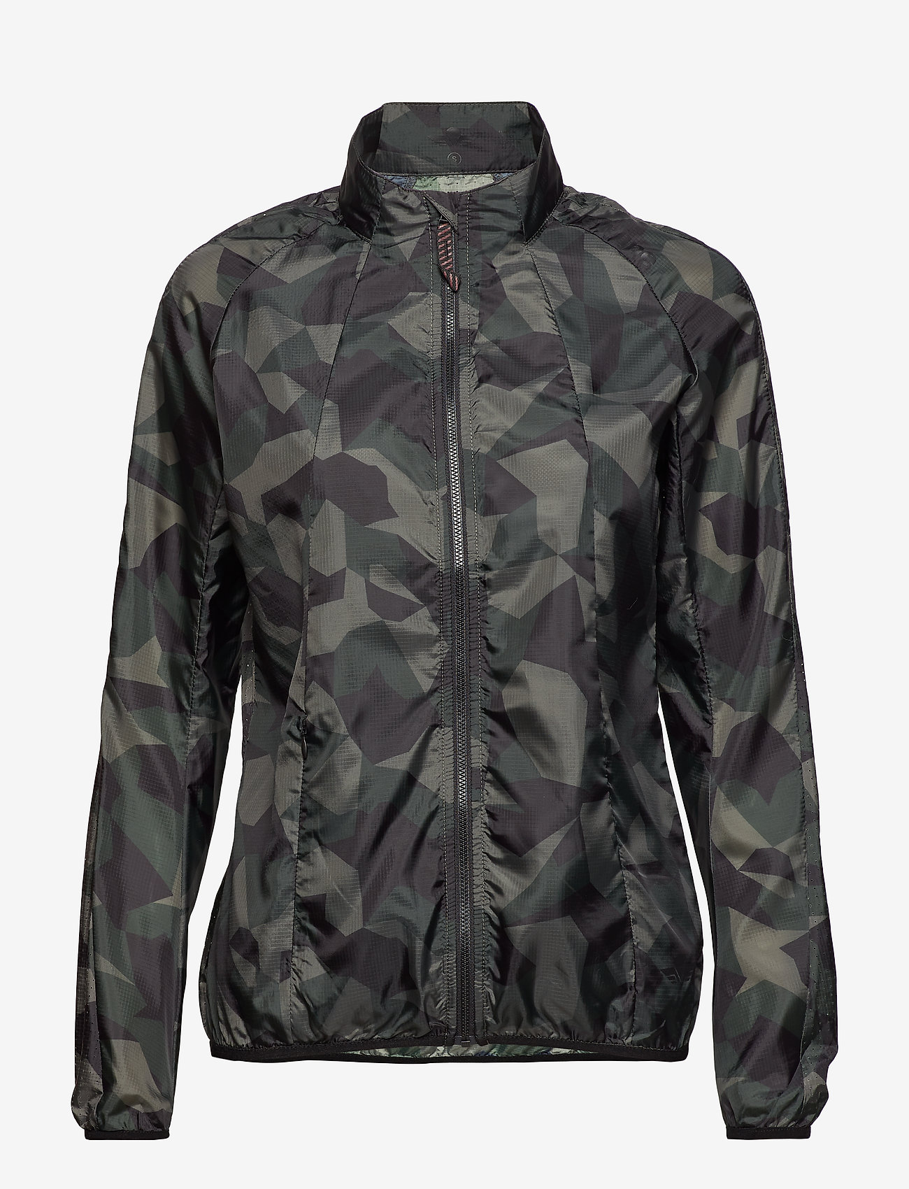 Newline - BLACK CAMO WINDSHIELD JACKET - green camel aop - 0