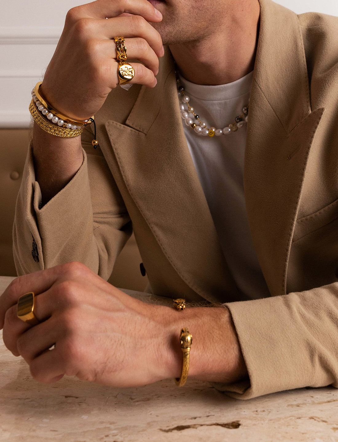Mens 2025 panther bracelet