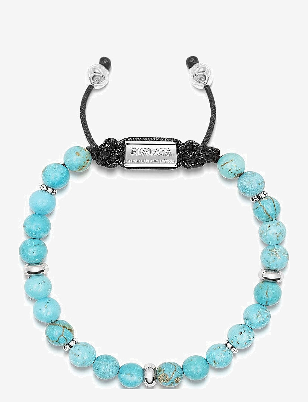 Nialaya - Bracelet - bracelets - silver / turquoise - 1