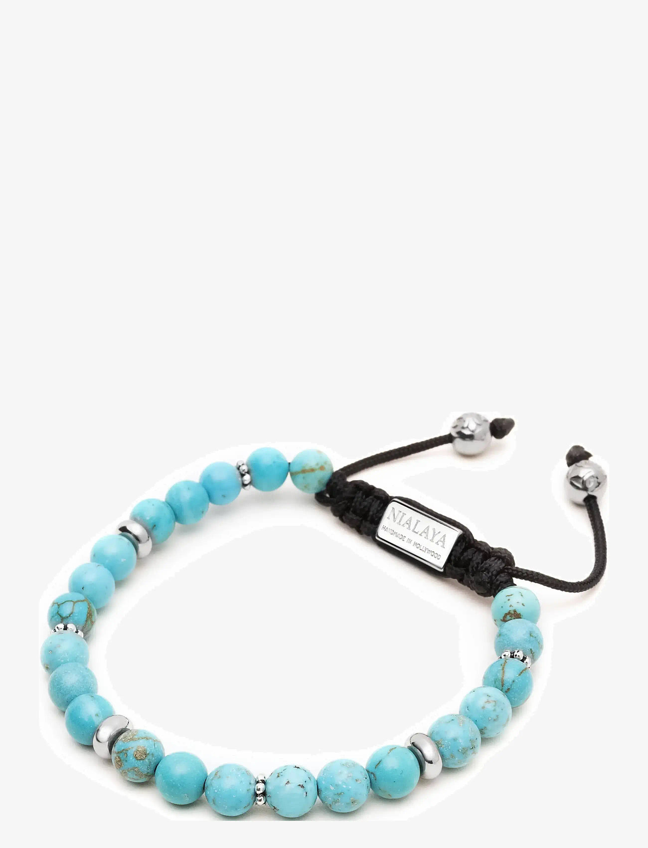 Nialaya - Bracelet - bracelets - silver / turquoise - 2