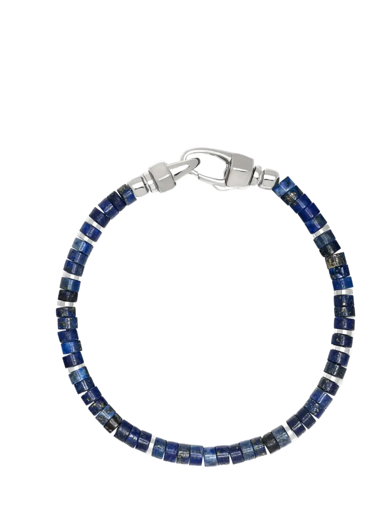 Nialaya Blue Lapis Heishi Bracelet - Rannekorut - BLUE / blue