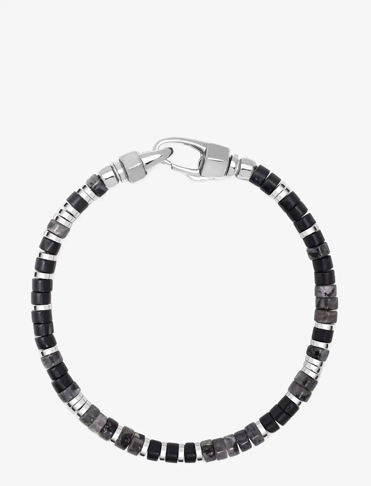 Nialaya - Midnight Onyx Heishi Bracelet - armband - black - 1