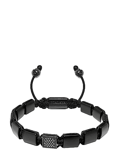 The Cz Flatbead Collection - Matte Onyx - ArmbåNd