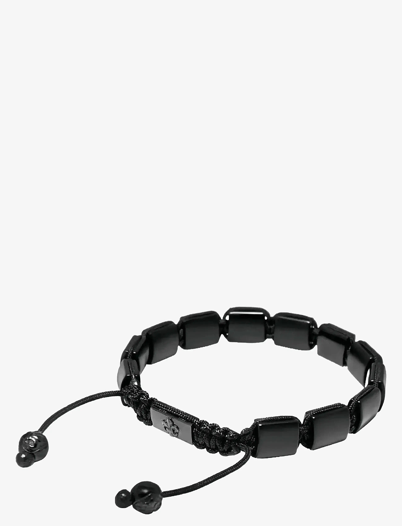 Nialaya - The CZ Flatbead Collection - Matte Onyx - rokassprādzes - black - 3