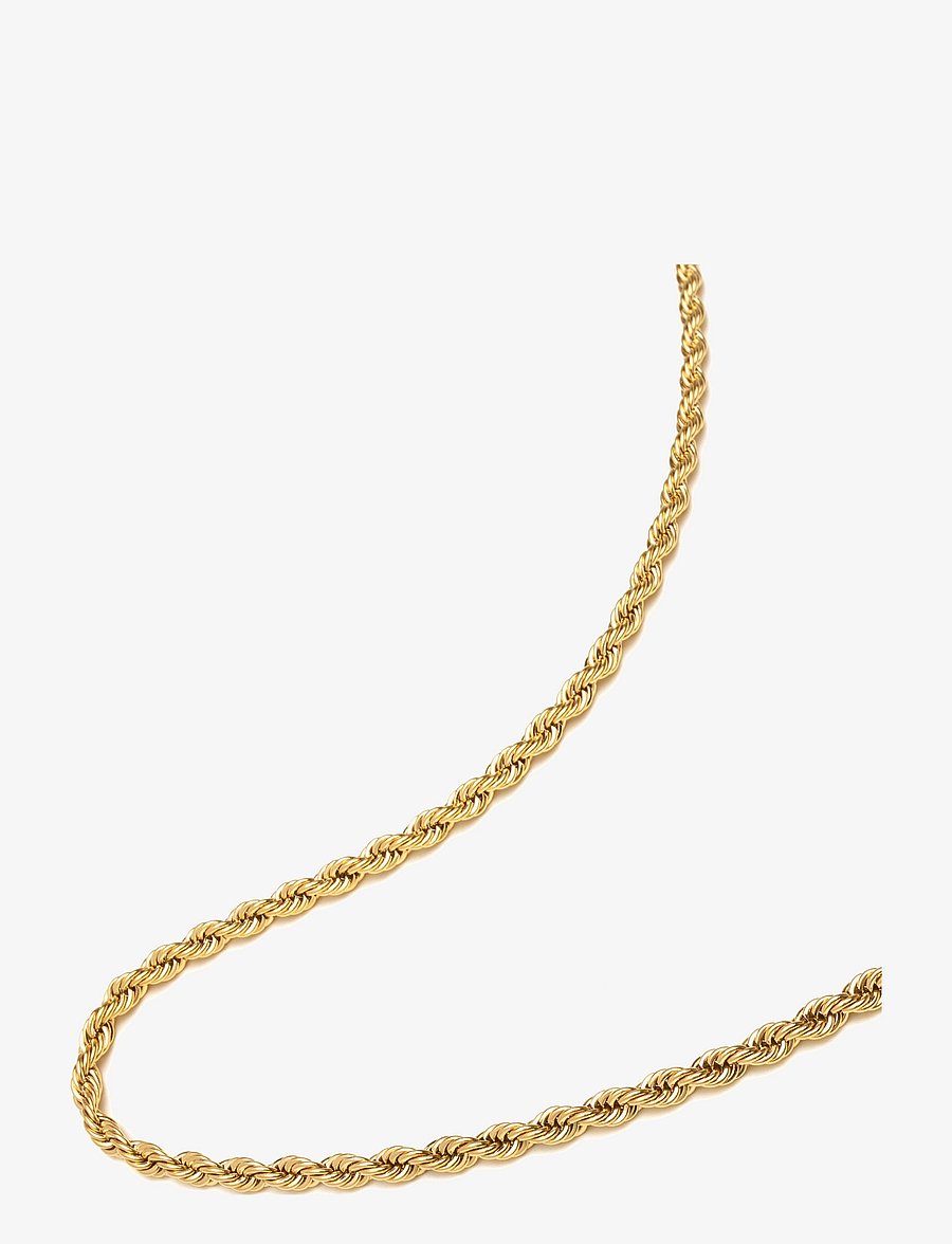 Nialaya - Gold Rope Chain - kaelakeed - gold - 2
