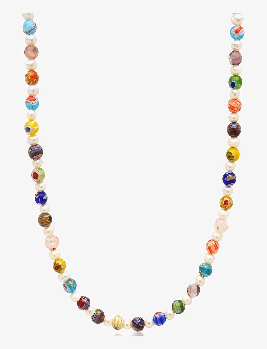 Nialaya - Necklace - halsband - white / multi - 1